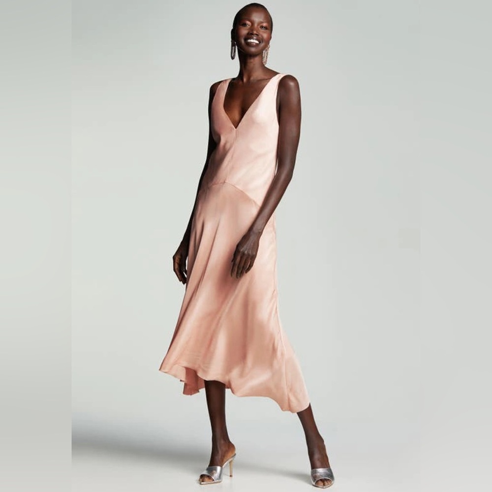 Frame Savannah Pink Maxi Dress - M